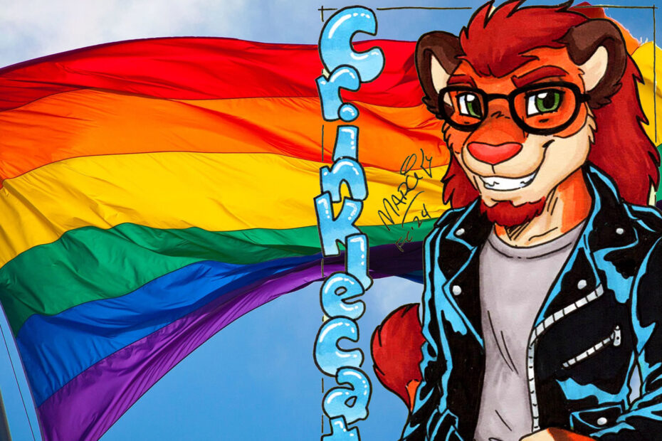 Crinkle Cat celebrates Pride Month