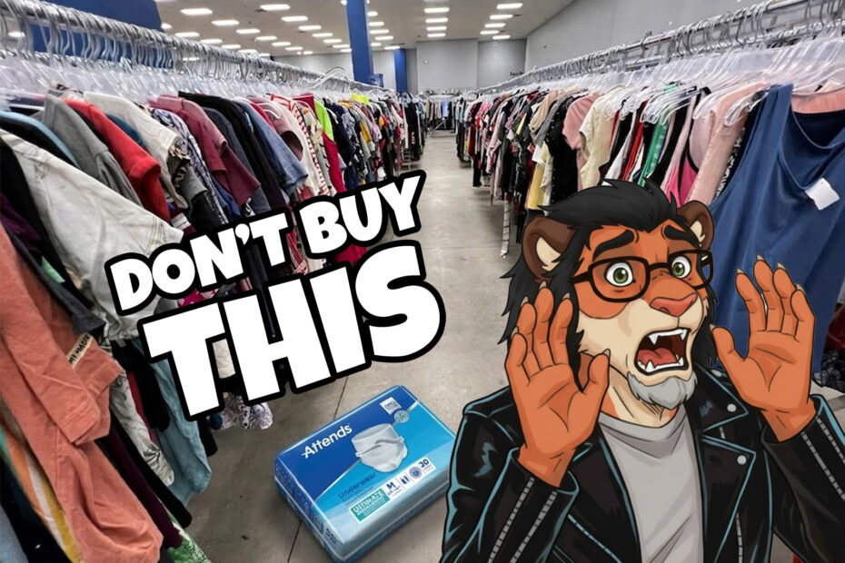 Thrift Store Diapers