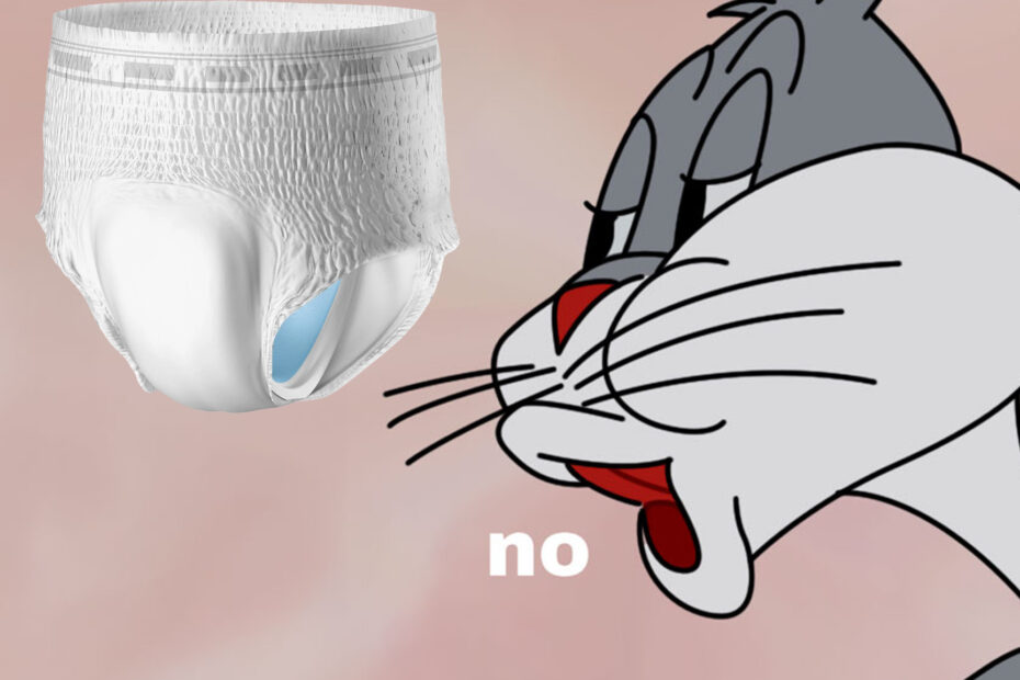 Say no to pull-up underwear
